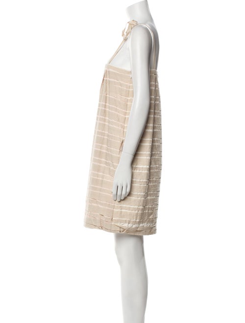 By Malene Birger Square Neckline Mini Dress