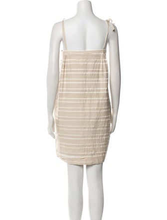 By Malene Birger Square Neckline Mini Dress