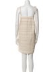 By Malene Birger Square Neckline Mini Dress