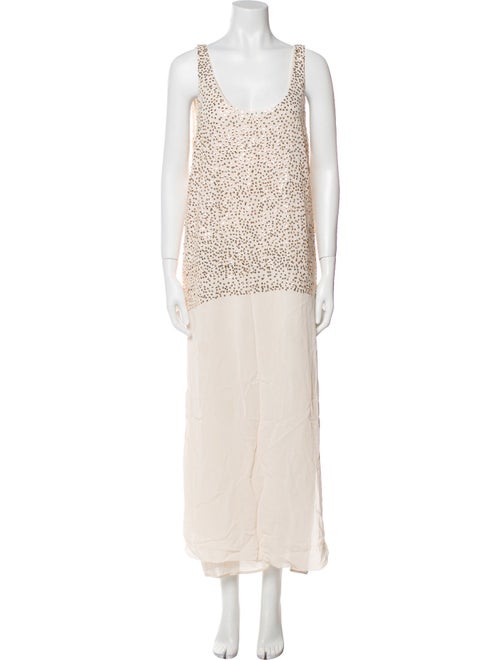 By Malene Birger Scoop Neck Long Dress