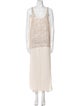 By Malene Birger Scoop Neck Long Dress