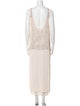 By Malene Birger Scoop Neck Long Dress