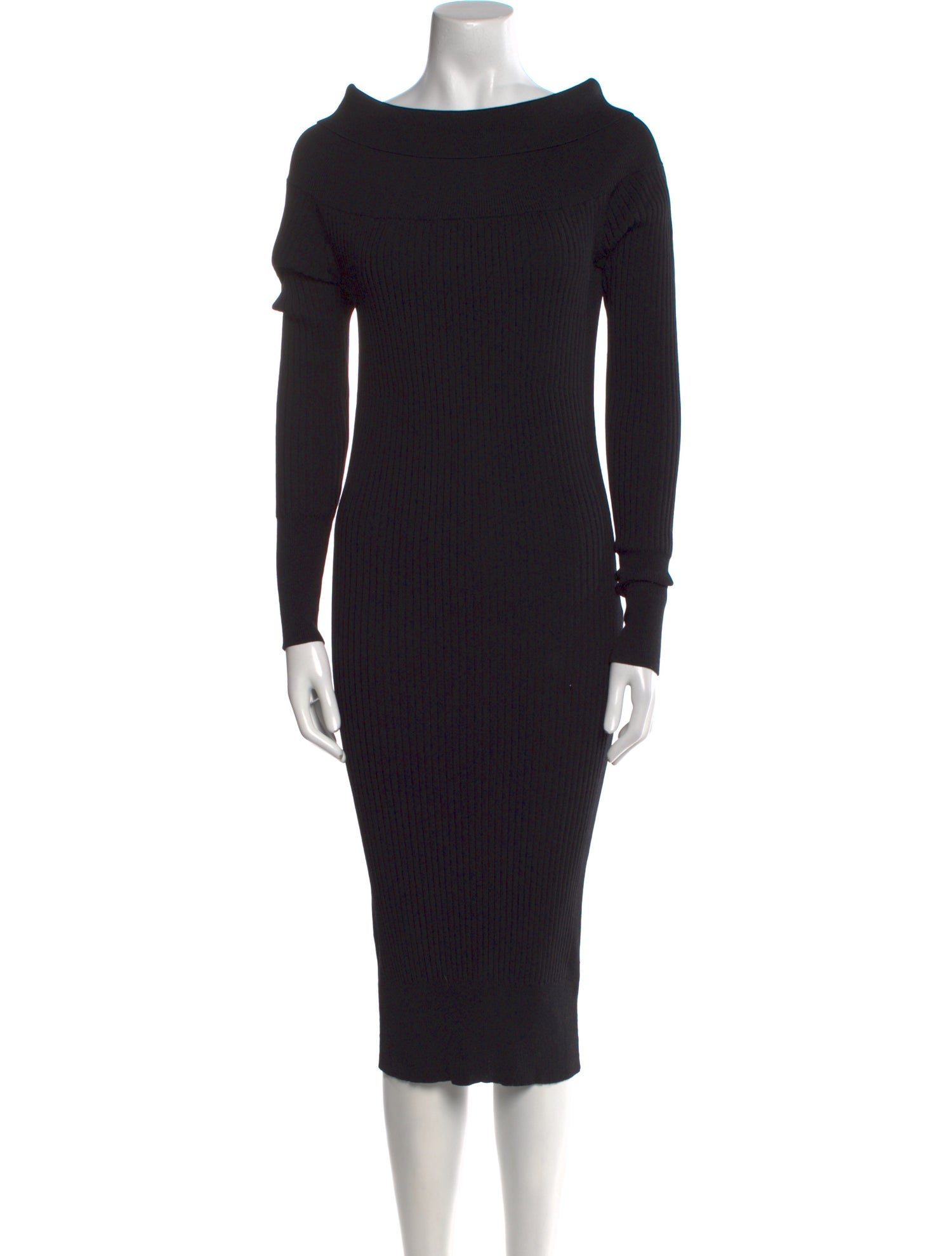 By Malene Birger Cowl Neck Knee-Length Dress