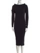 By Malene Birger Cowl Neck Knee-Length Dress