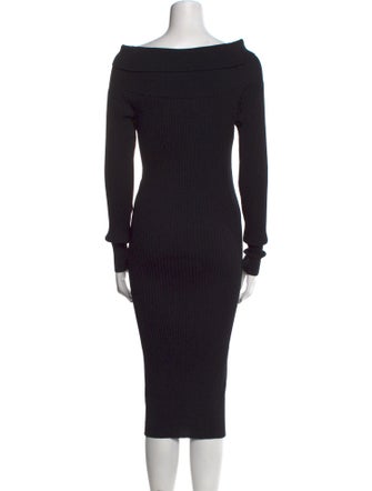 By Malene Birger Cowl Neck Knee-Length Dress