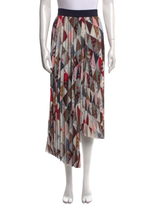 By Malene Birger Printed Midi Length Skirt