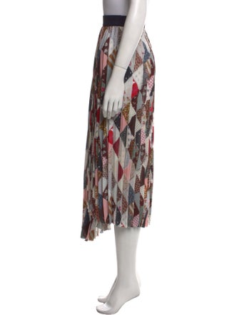 By Malene Birger Printed Midi Length Skirt