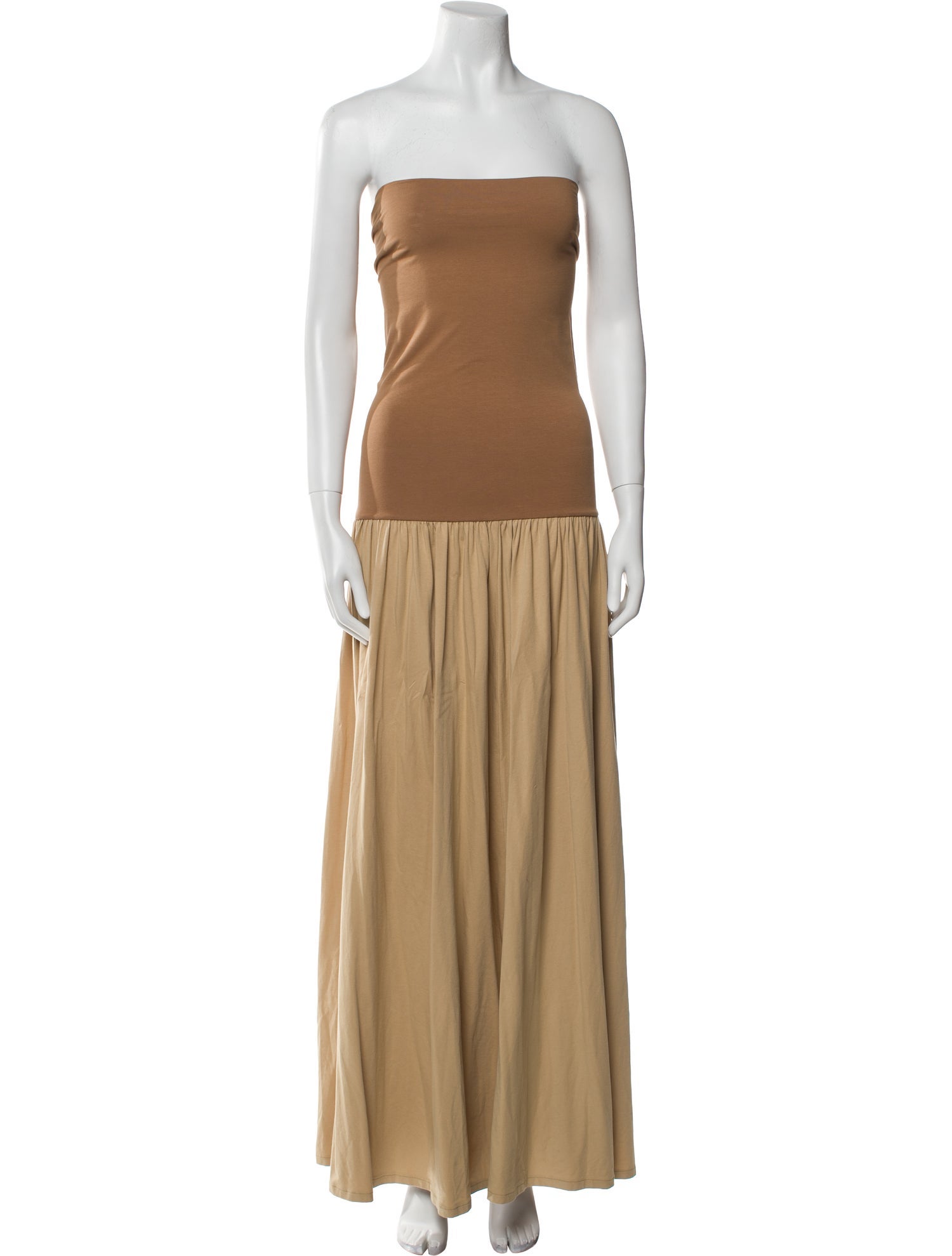 By Malene Birger Strapless Long Dress