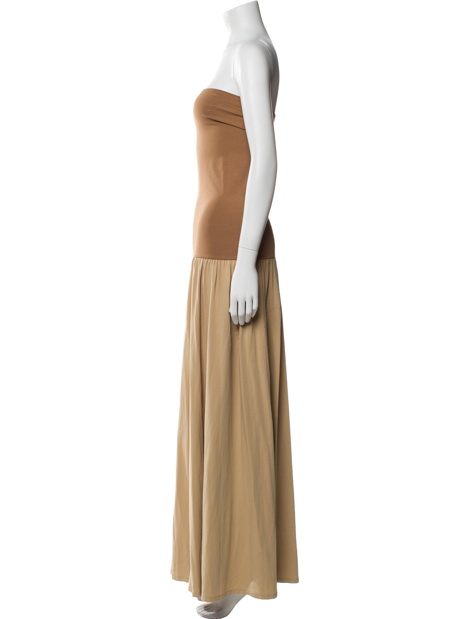By Malene Birger Strapless Long Dress