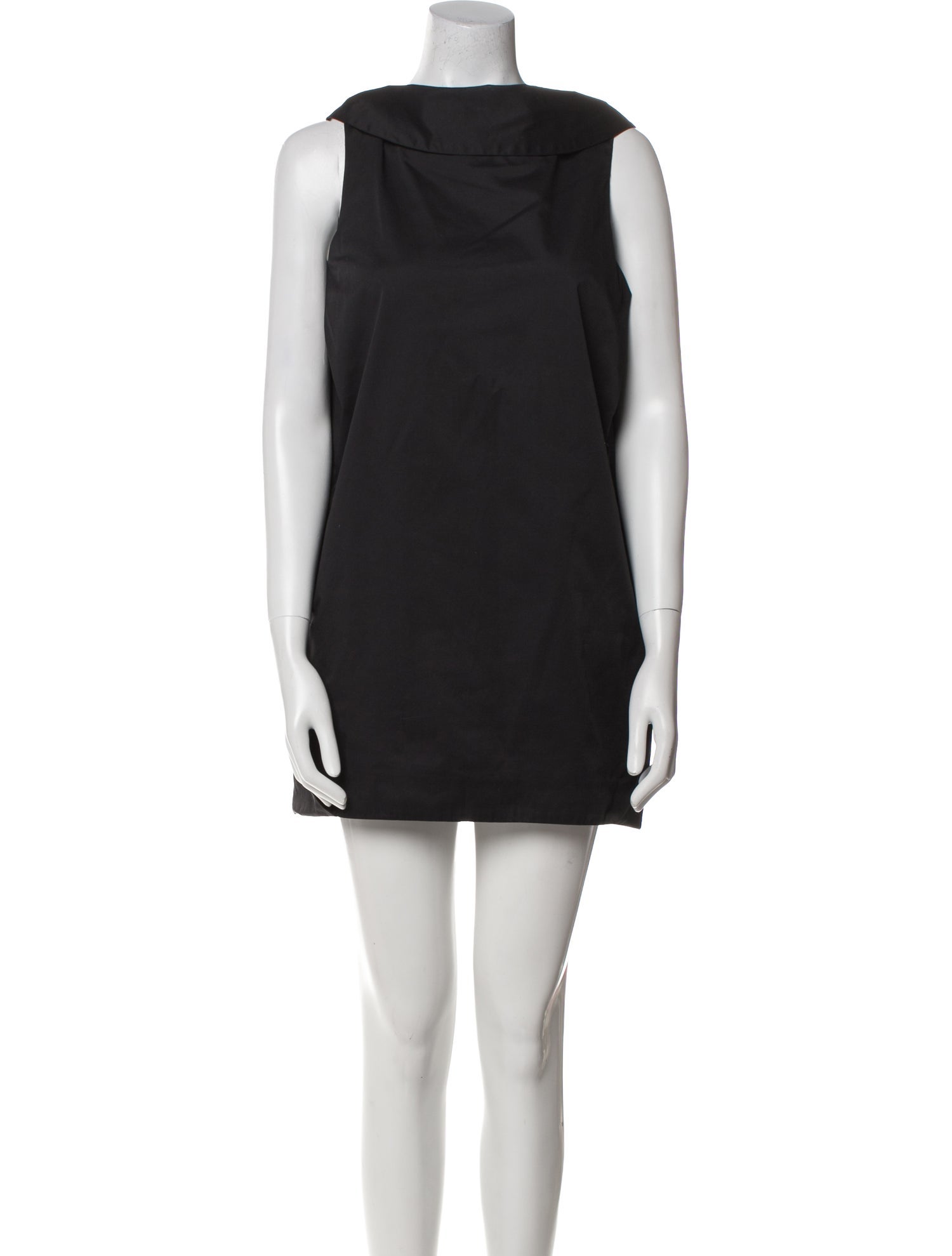 By Malene Birger Bateau Neckline Mini Dress