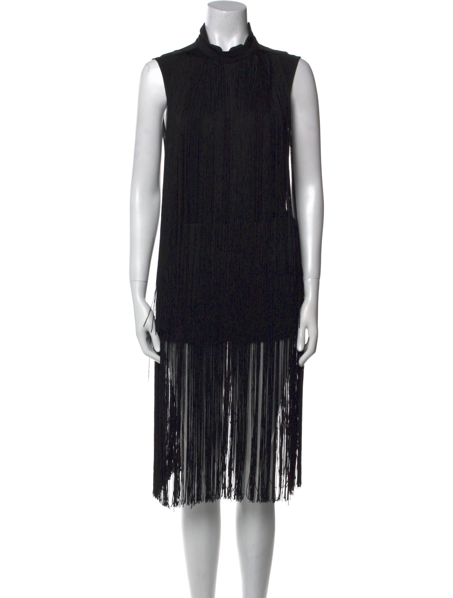 By Malene Birger Mock Neck Knee-Length Dress