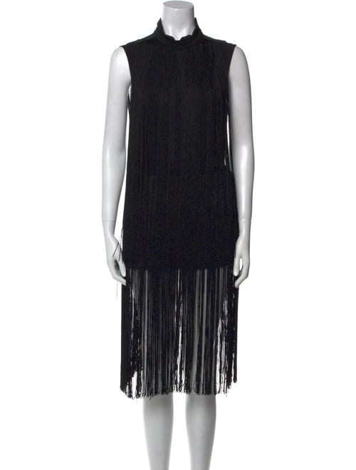 By Malene Birger Mock Neck Knee-Length Dress