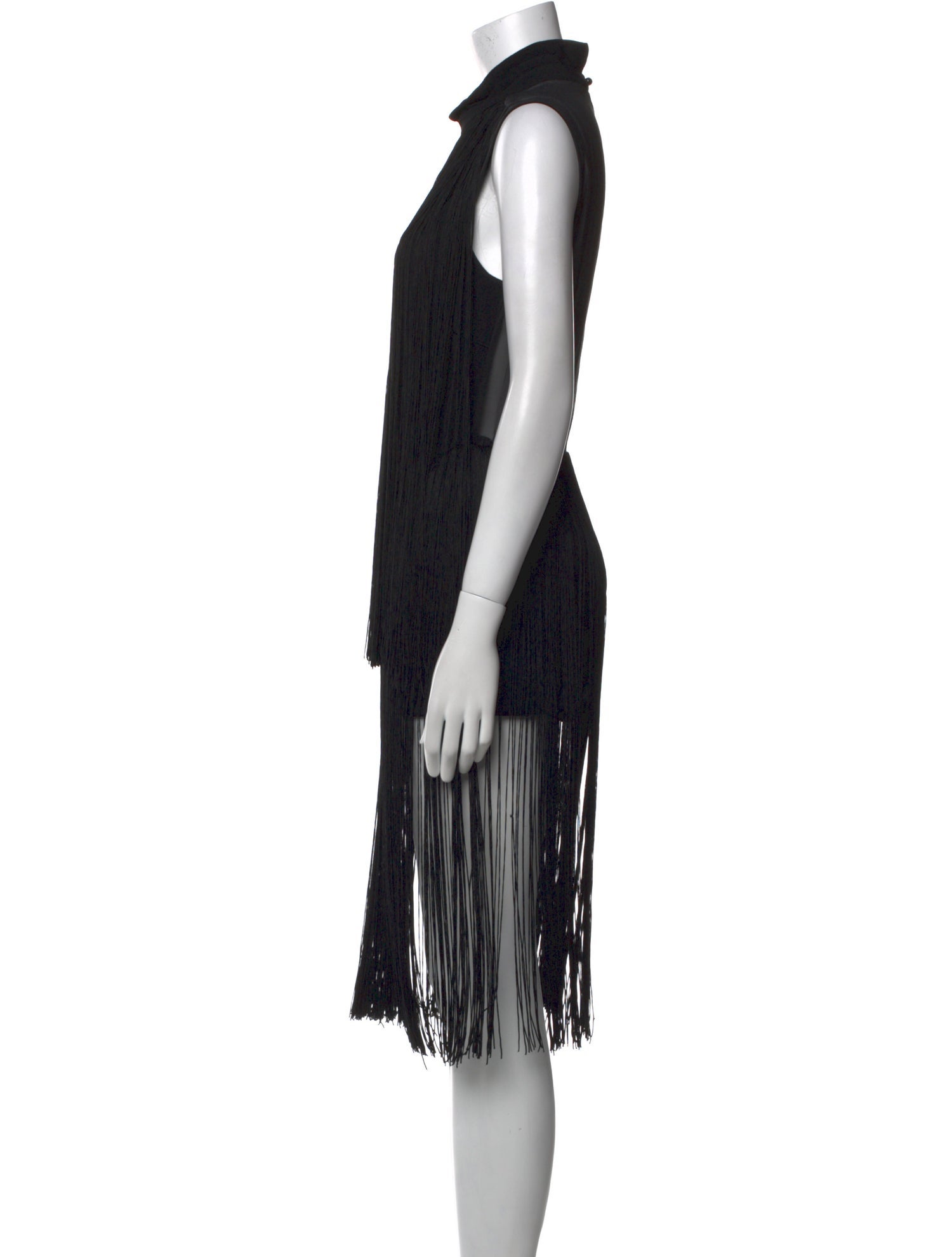 By Malene Birger Mock Neck Knee-Length Dress