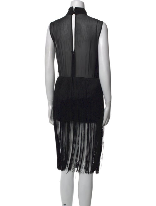 By Malene Birger Mock Neck Knee-Length Dress