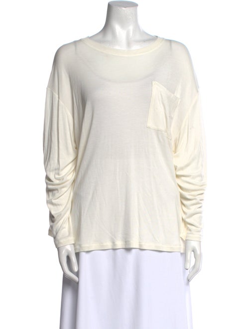 By Malene Birger Scoop Neck Long Sleeve Sweatshirt