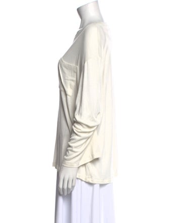 By Malene Birger Scoop Neck Long Sleeve Sweatshirt