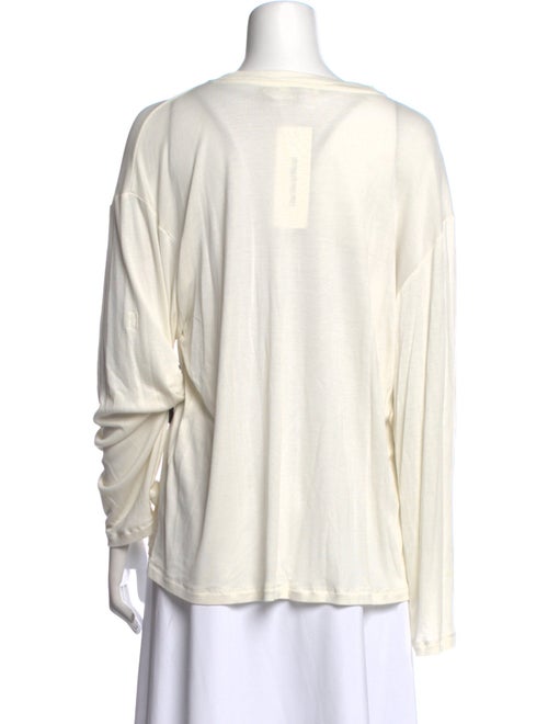 By Malene Birger Scoop Neck Long Sleeve Sweatshirt