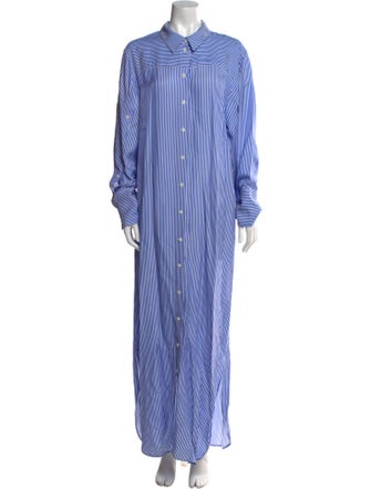 By Malene Birger Striped Long Dress