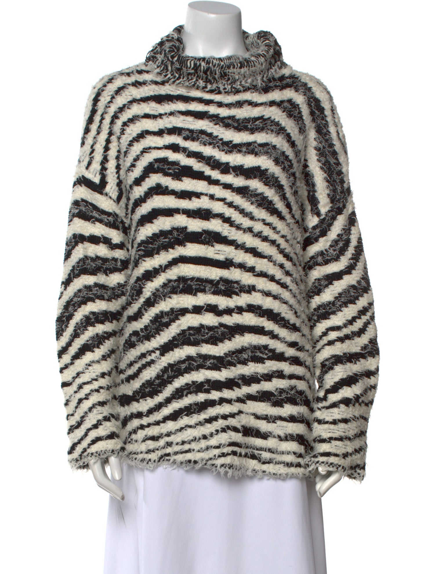 By Malene Birger Striped Turtleneck Sweater