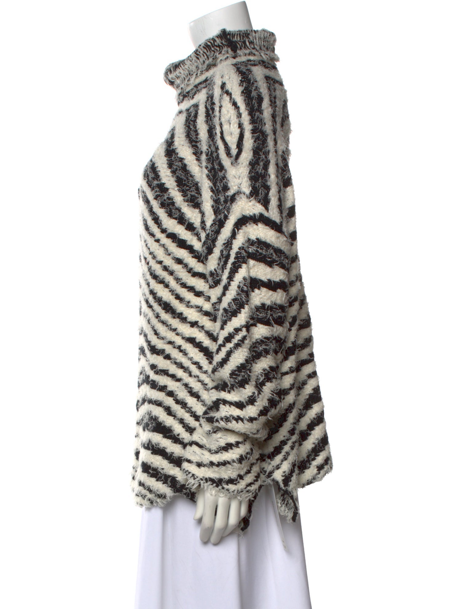 By Malene Birger Striped Turtleneck Sweater