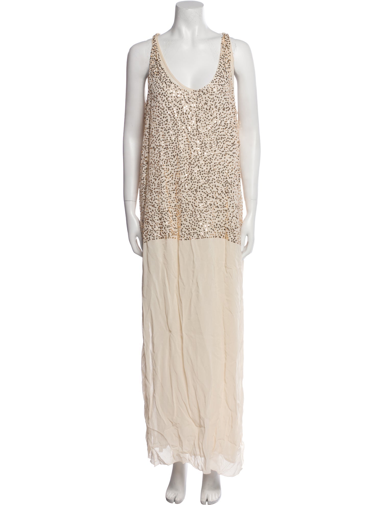 By Malene Birger V-Neck Midi Length Dress