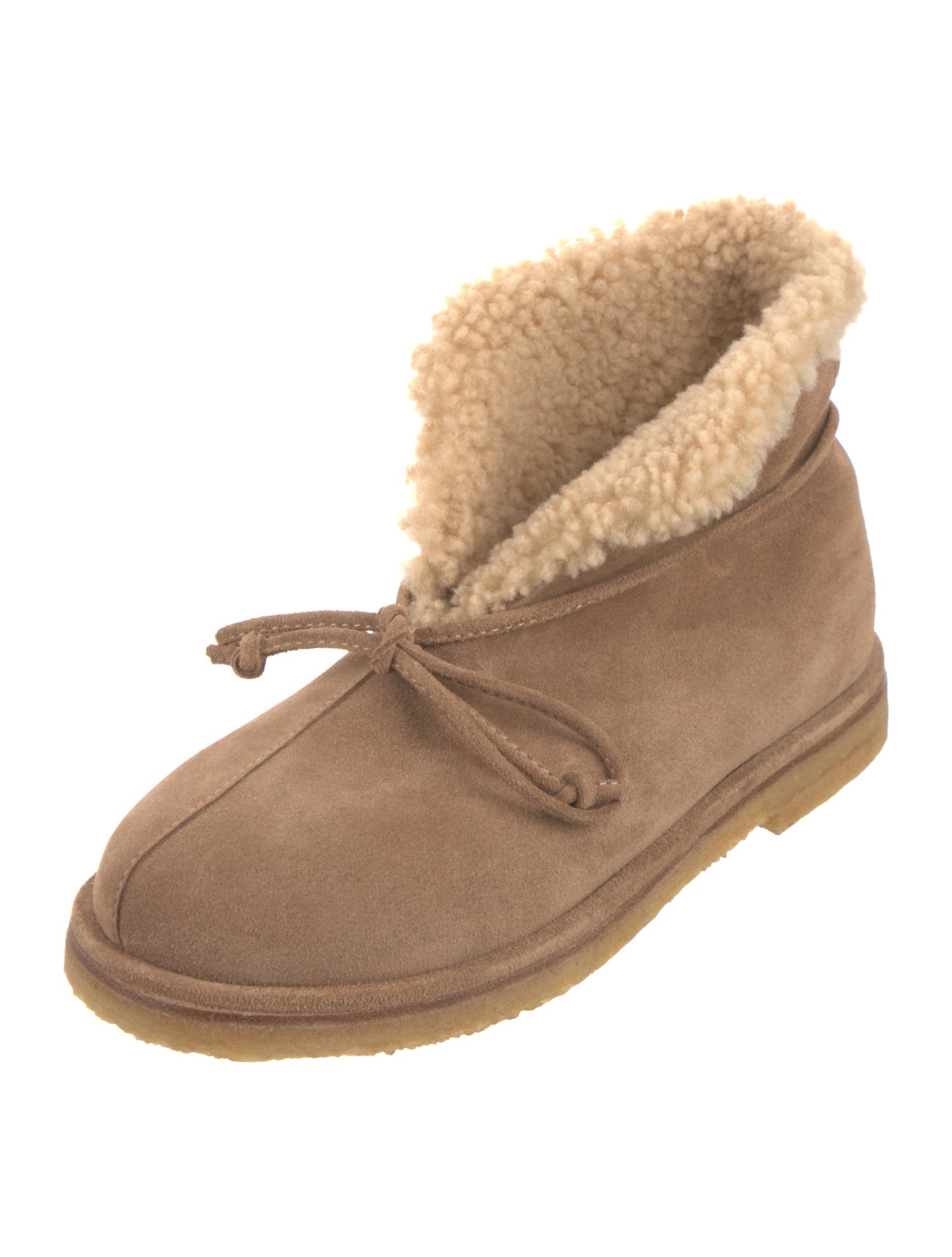 By Malene Birger Suede Lace-Up Boots