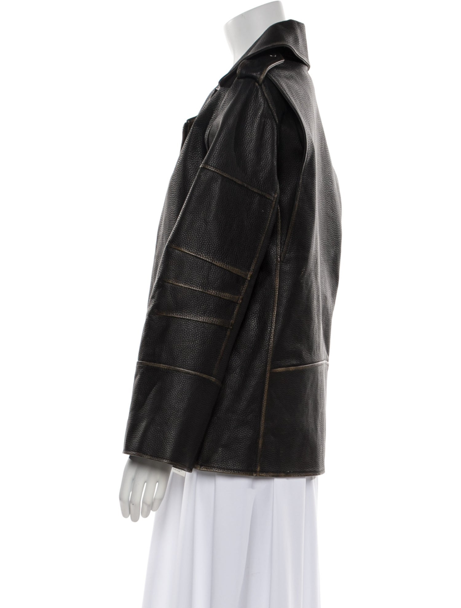 By Malene Birger Leather Biker Jacket