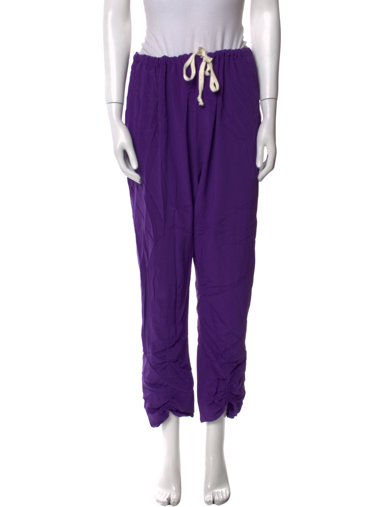 By Malene Birger Silk Skinny Leg Pants