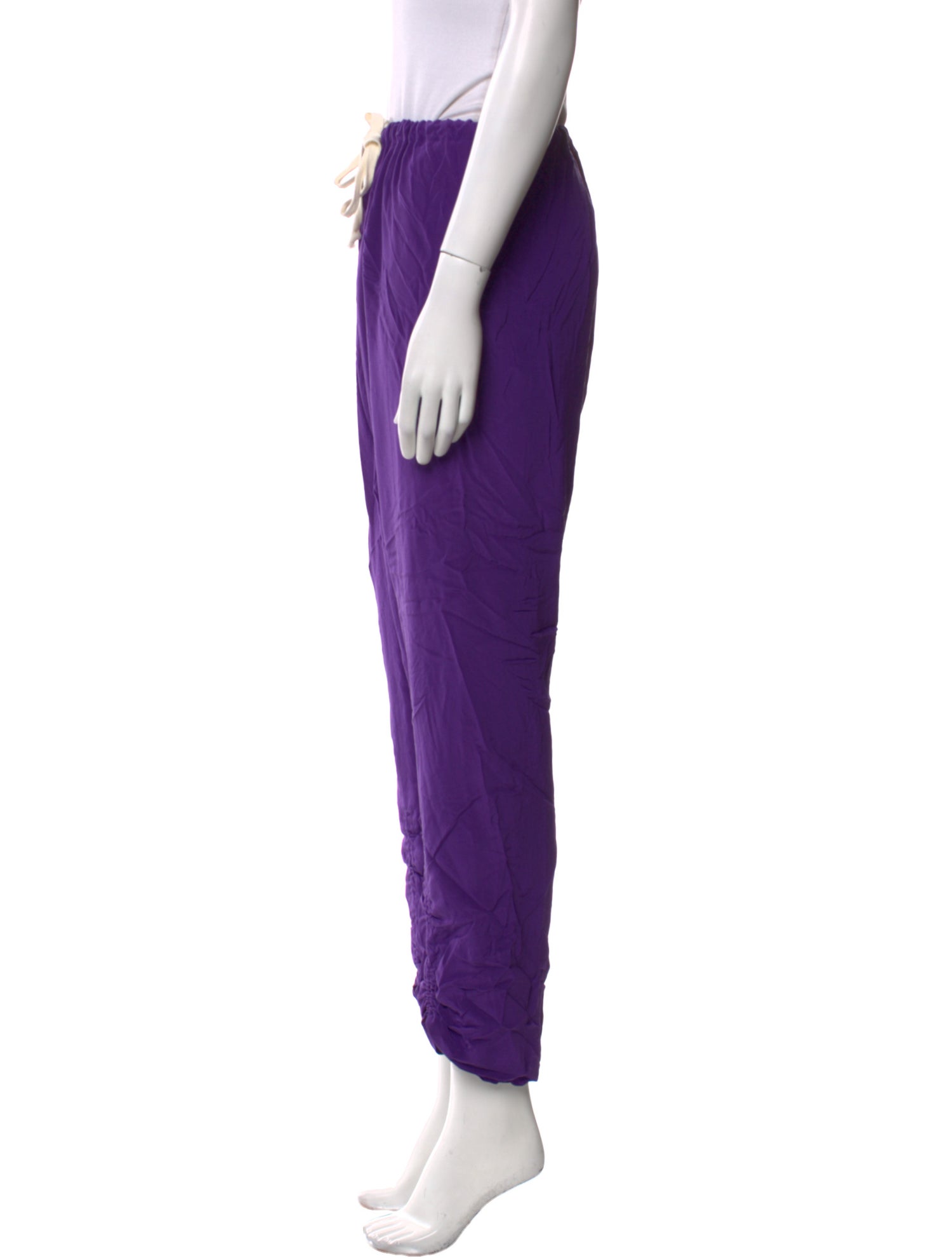 By Malene Birger Silk Skinny Leg Pants