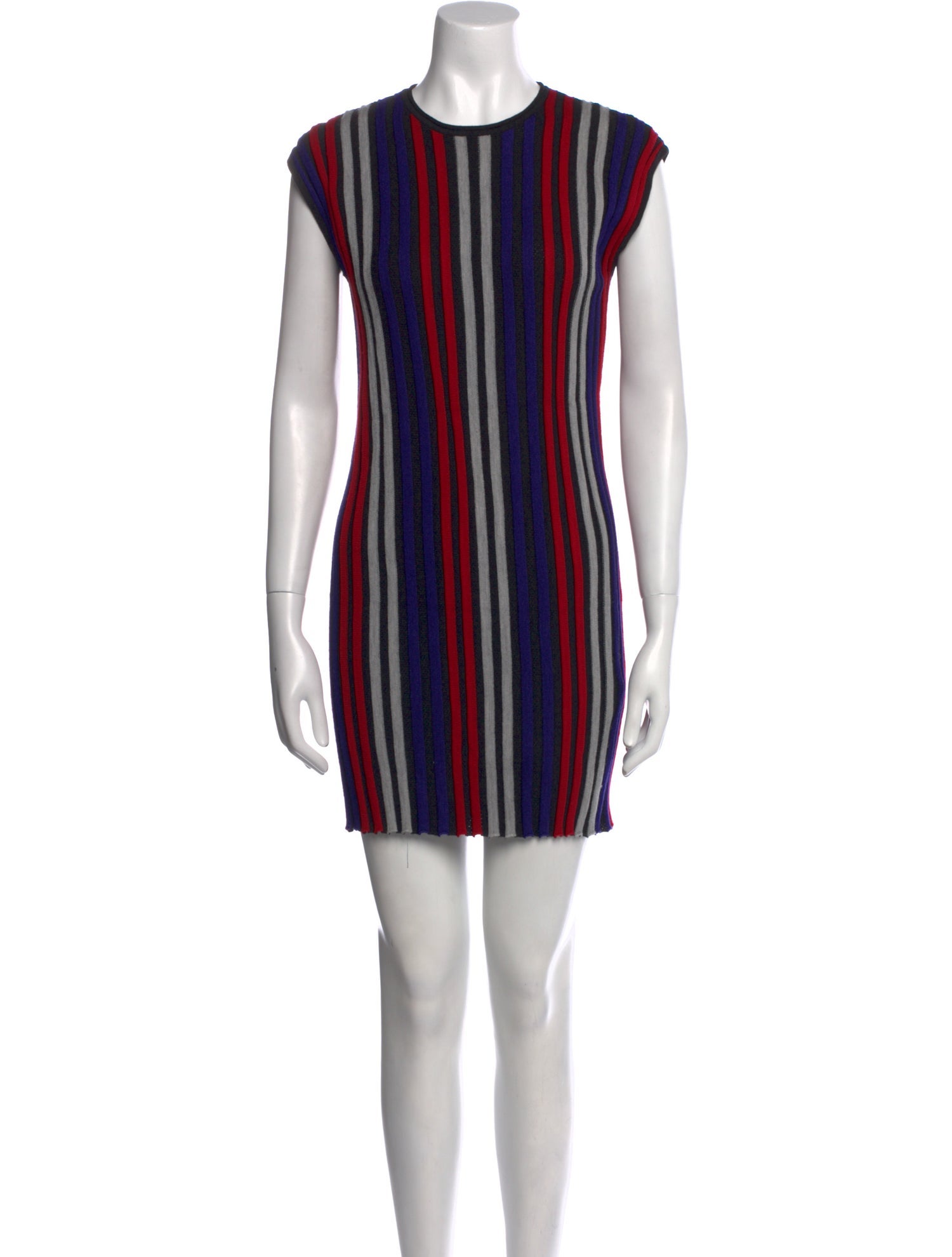 By Malene Birger Striped Mini Dress