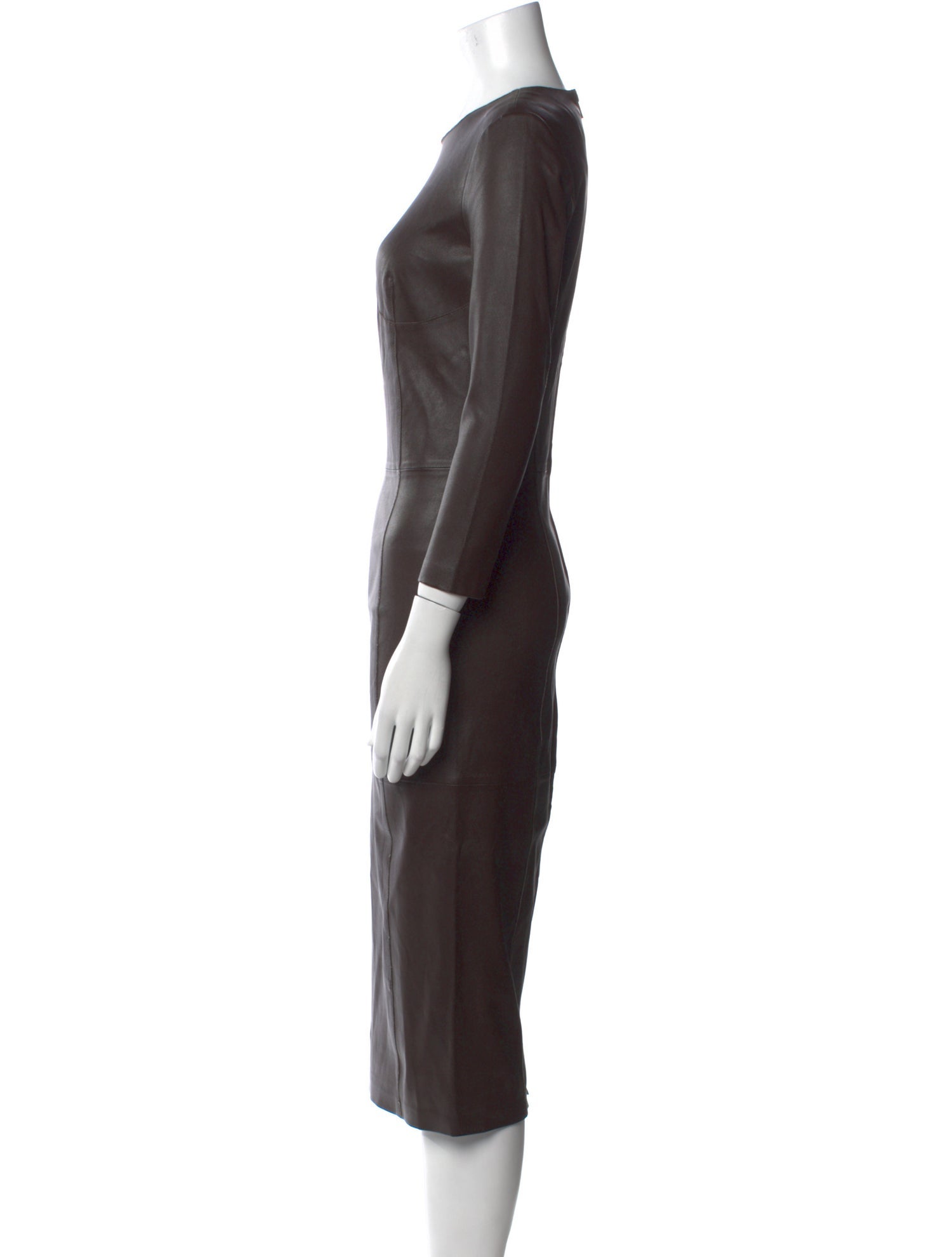 By Malene Birger Crew Neck Midi Length Dress