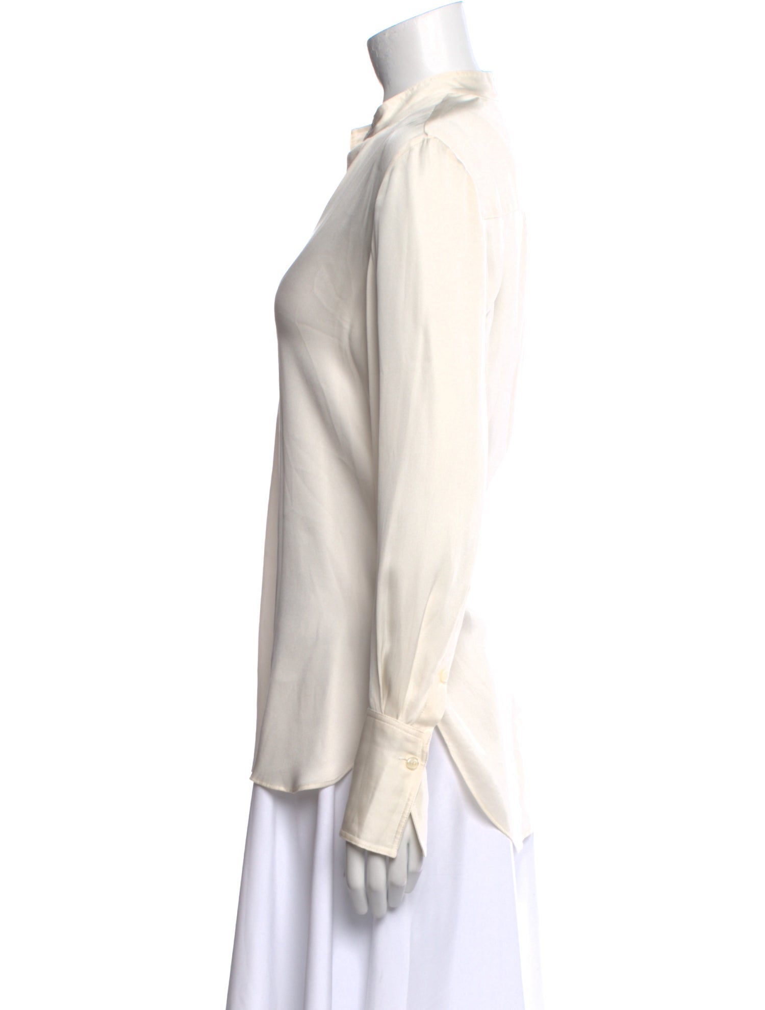 By Malene Birger Silk V-Neck Blouse
