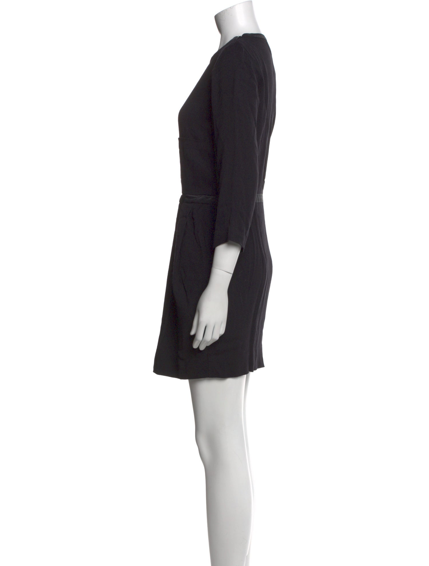 By Malene Birger Crew Neck Mini Dress
