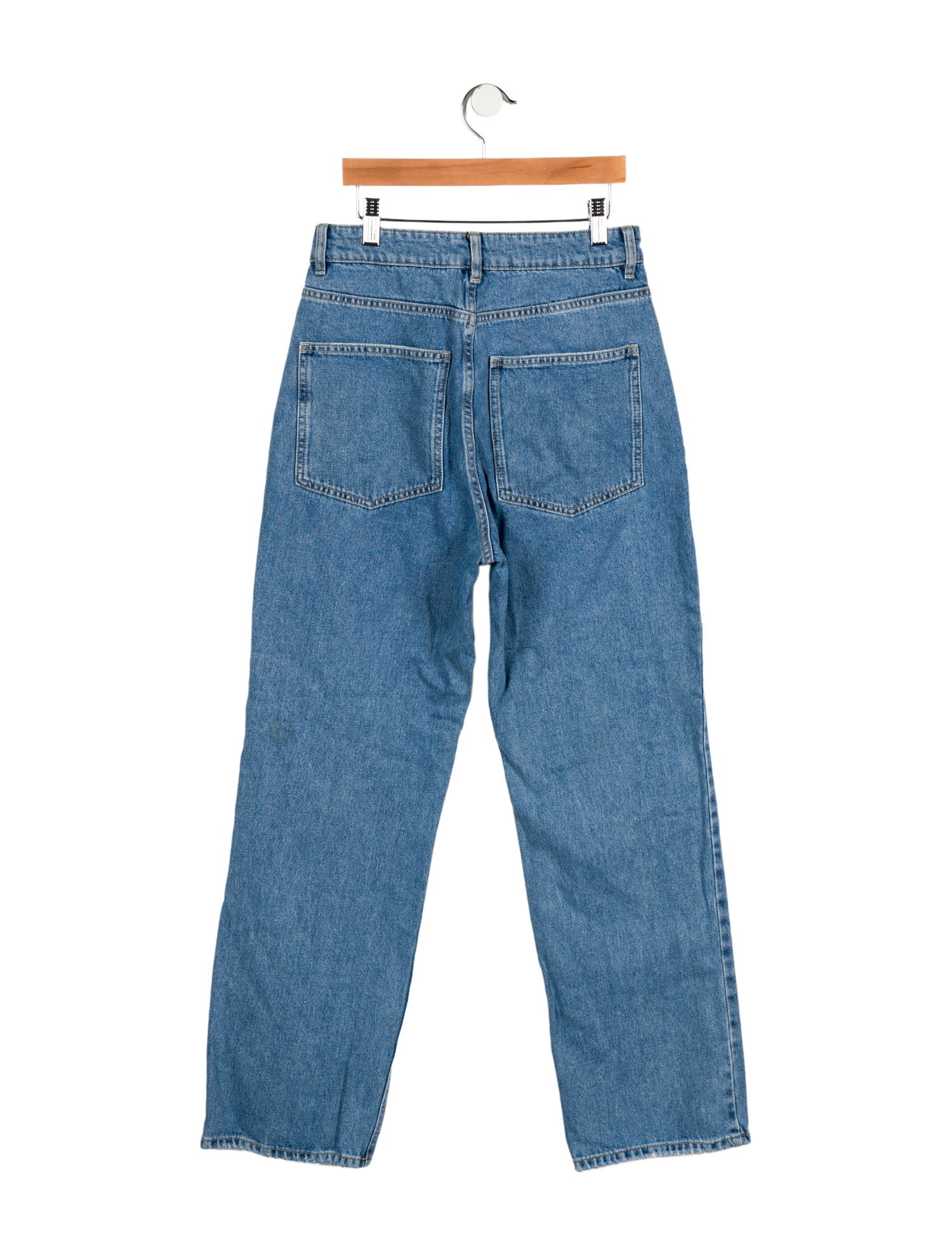 By Malene Birger High-Rise Straight Leg Jeans