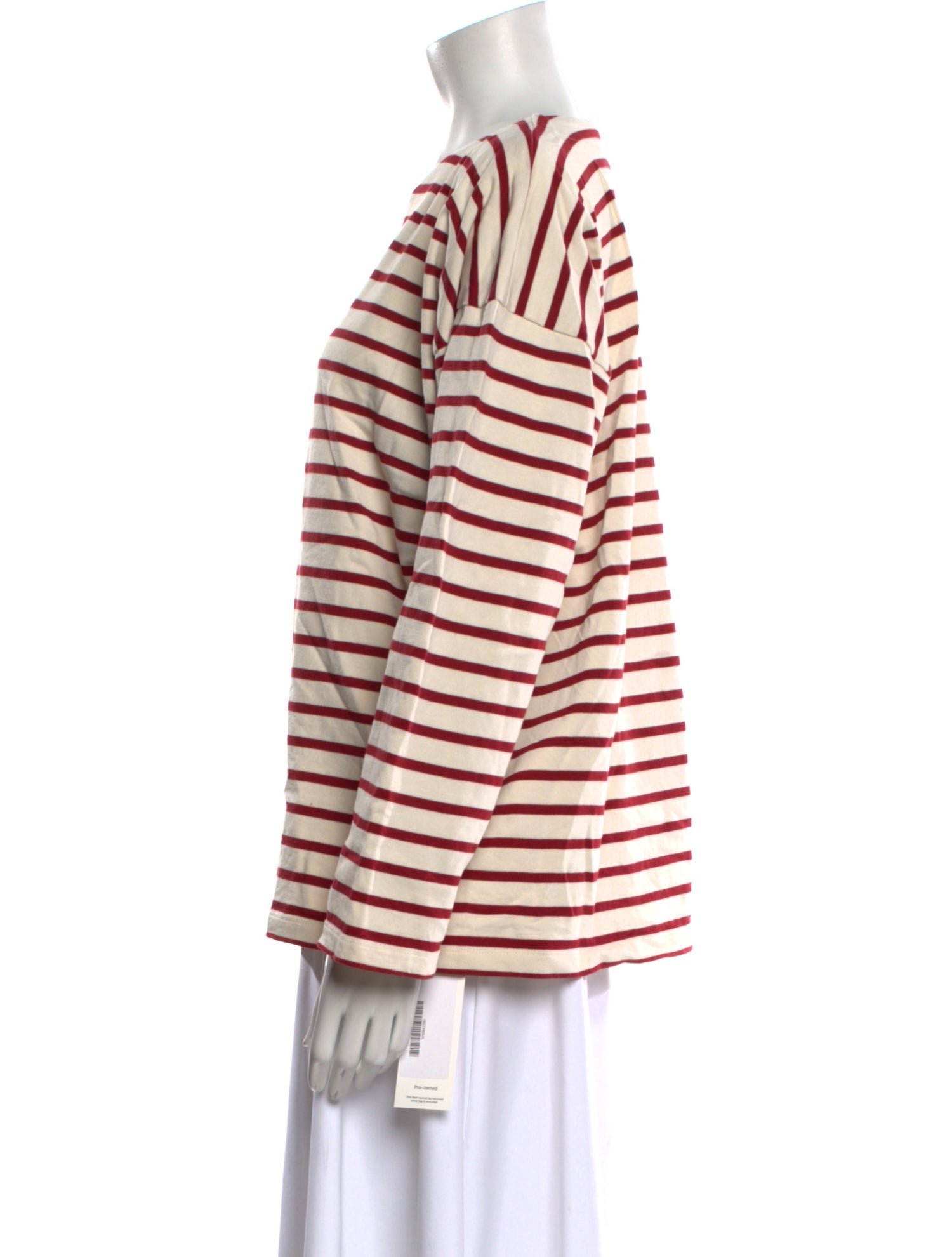 By Malene Birger Striped Crew Neck Sweatshirt