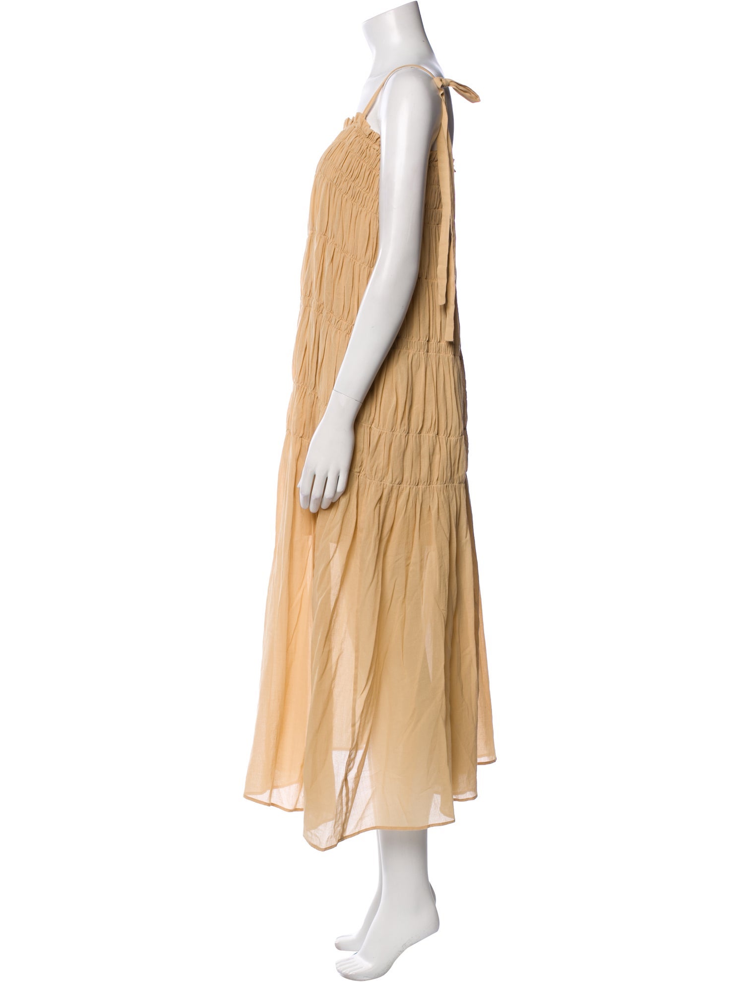 By Malene Birger Square Neckline Long Dress