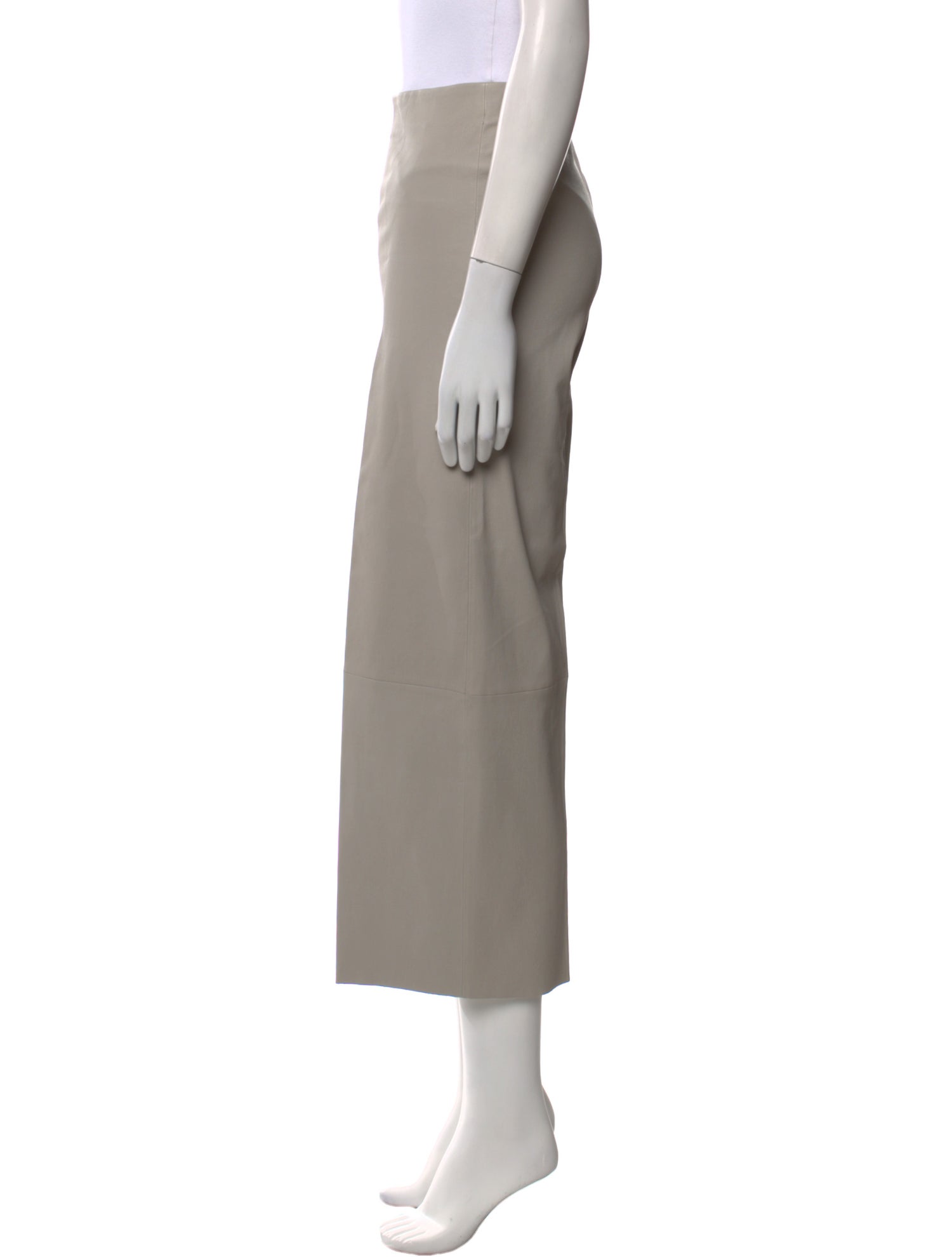 By Malene Birger Lamb Leather Wide Leg Pants