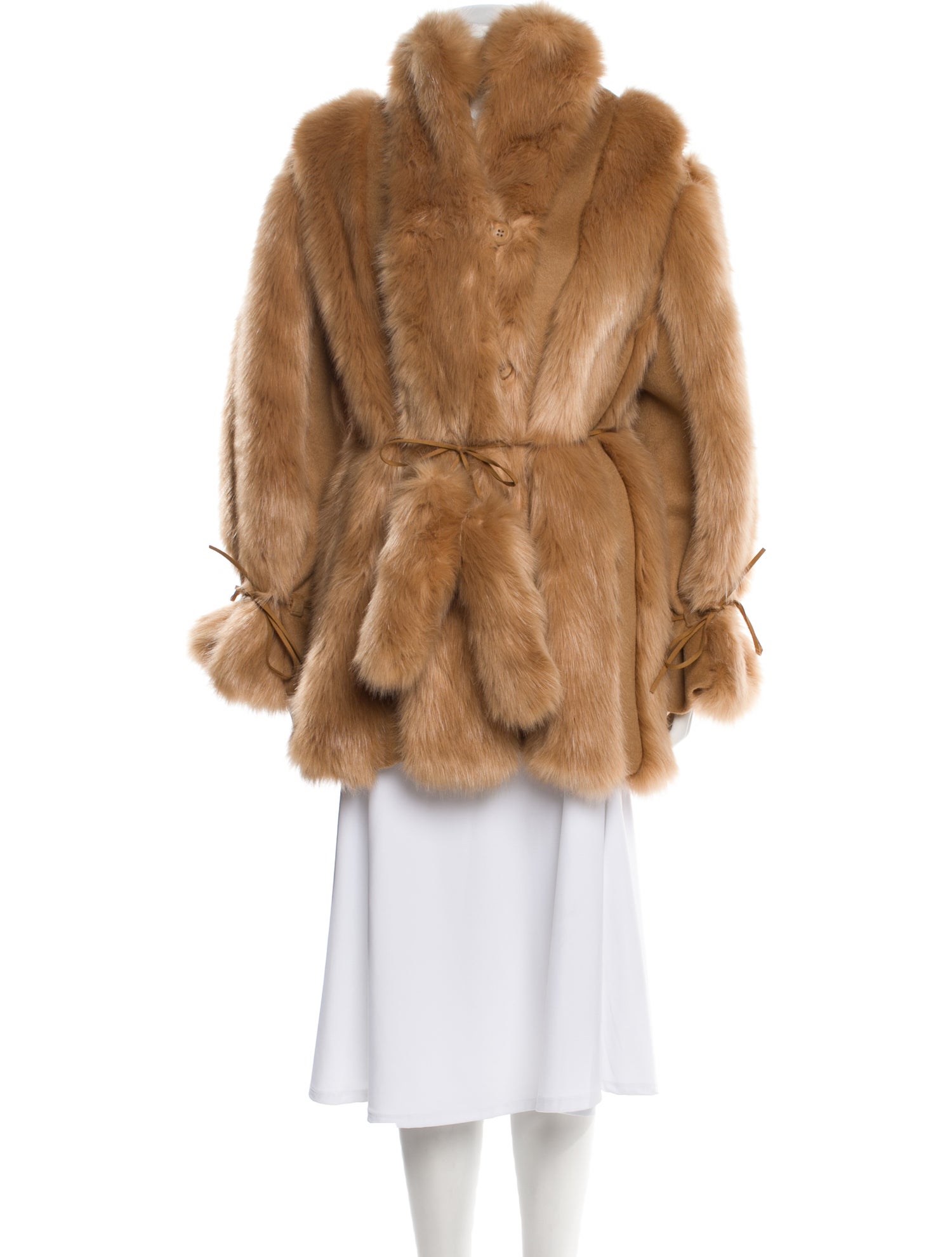 By Malene Birger Faux Fur Faux Fur Coat