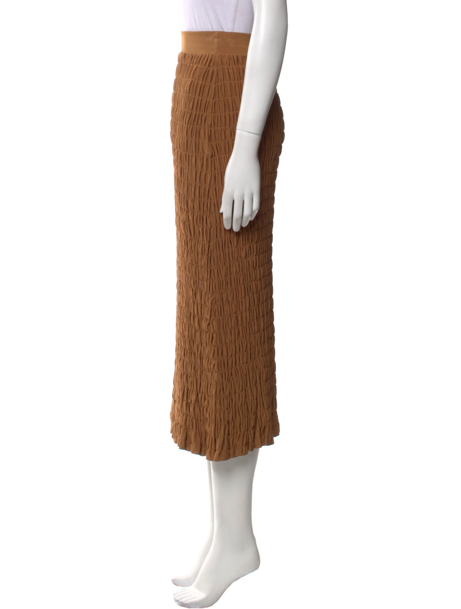 By Malene Birger Ruffle Embellishment Midi Length Skirt