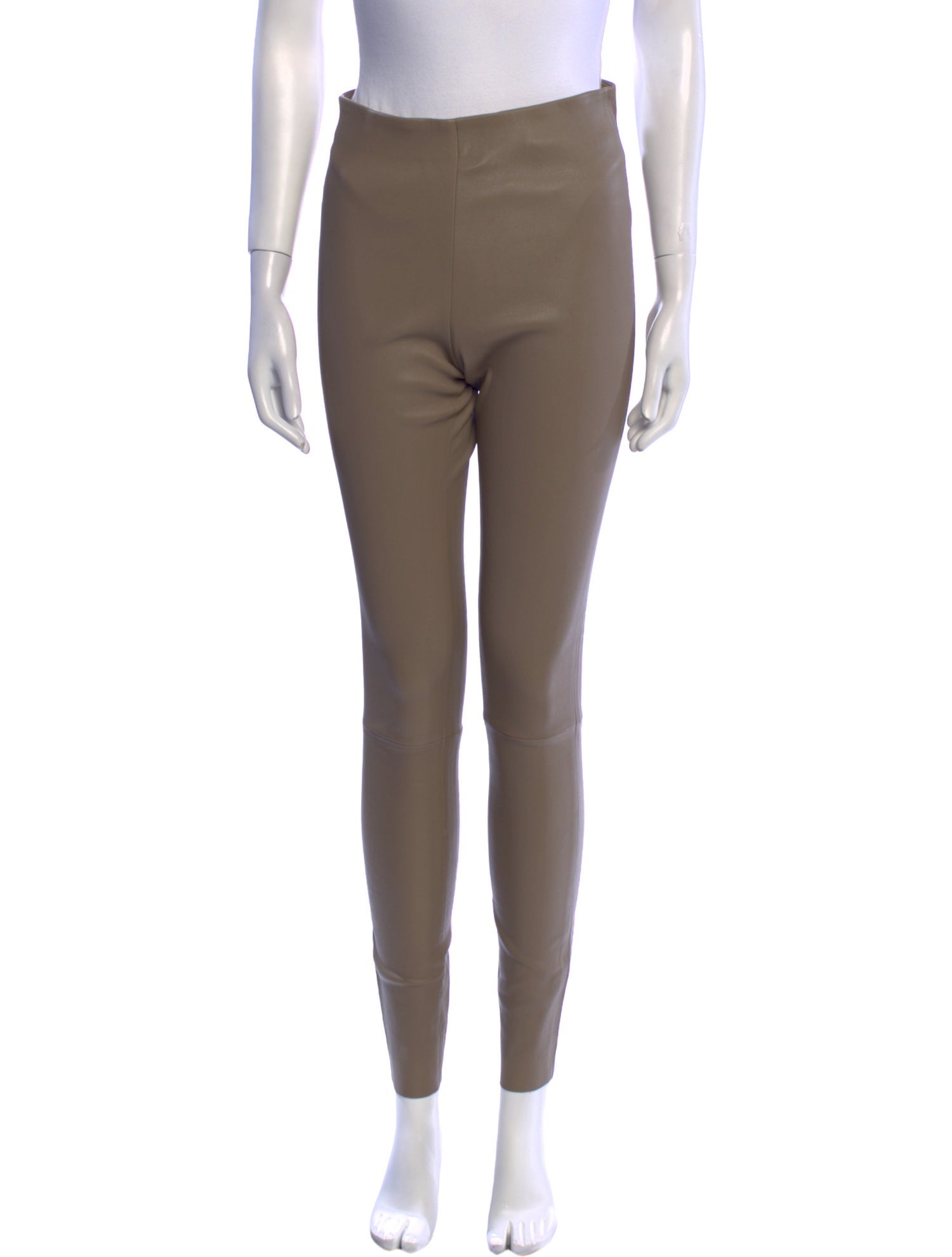 By Malene Birger Leather Skinny Leg Pants