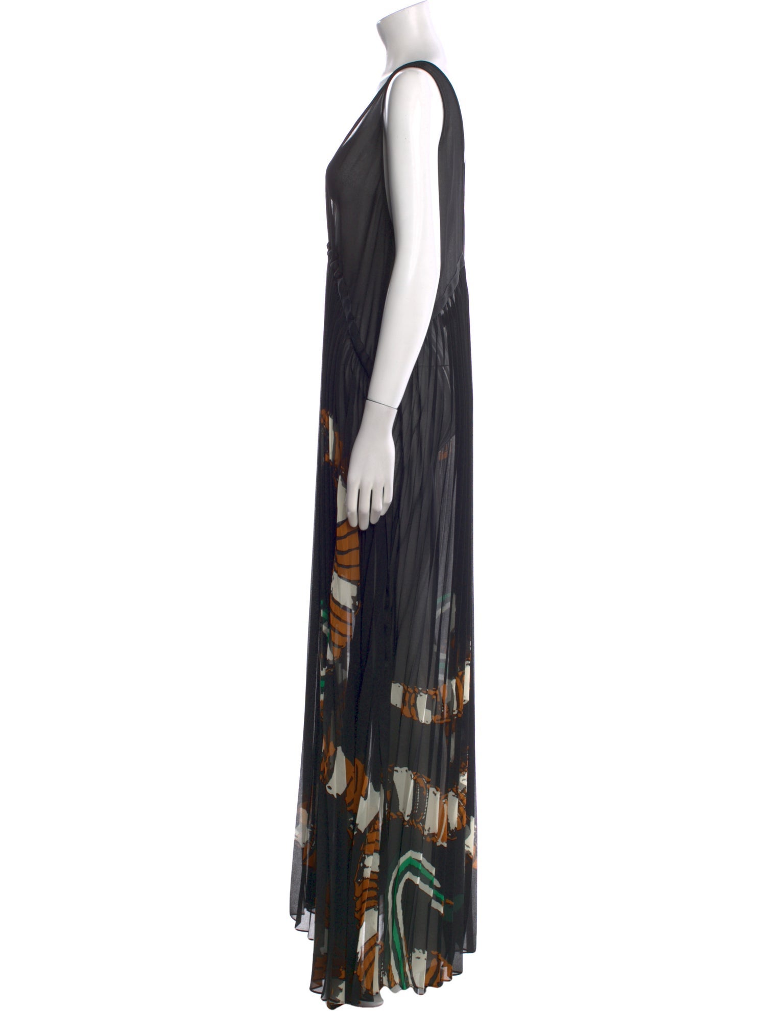 By Malene Birger Printed Long Dress