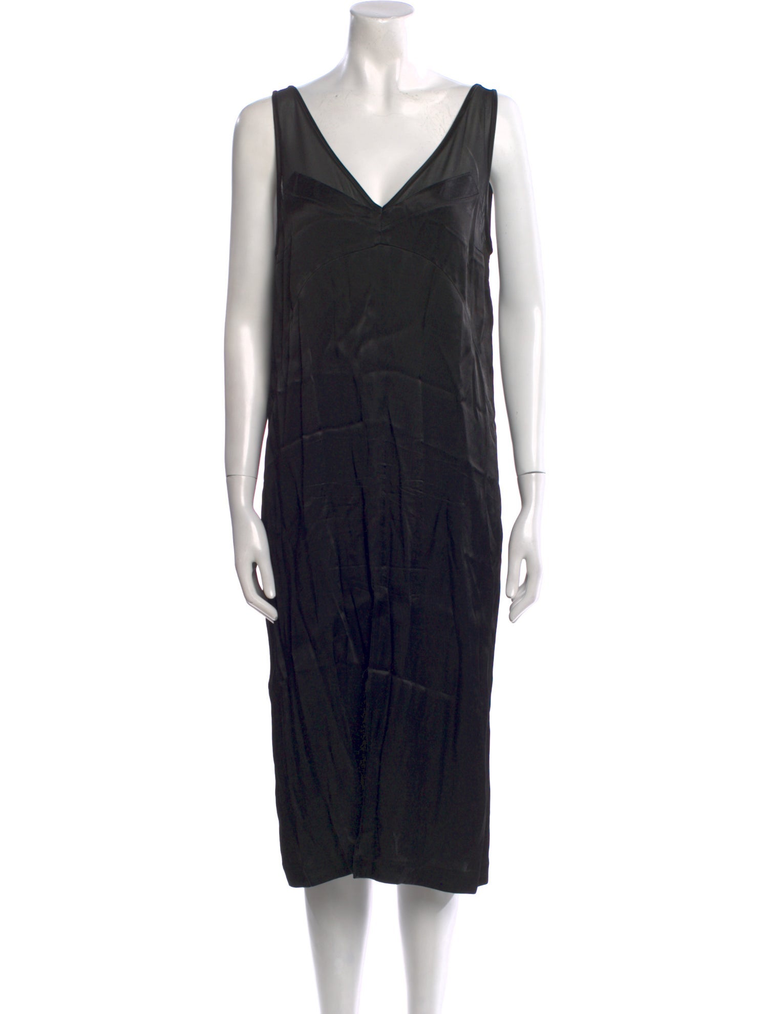 By Malene Birger V-Neck Midi Length Dress