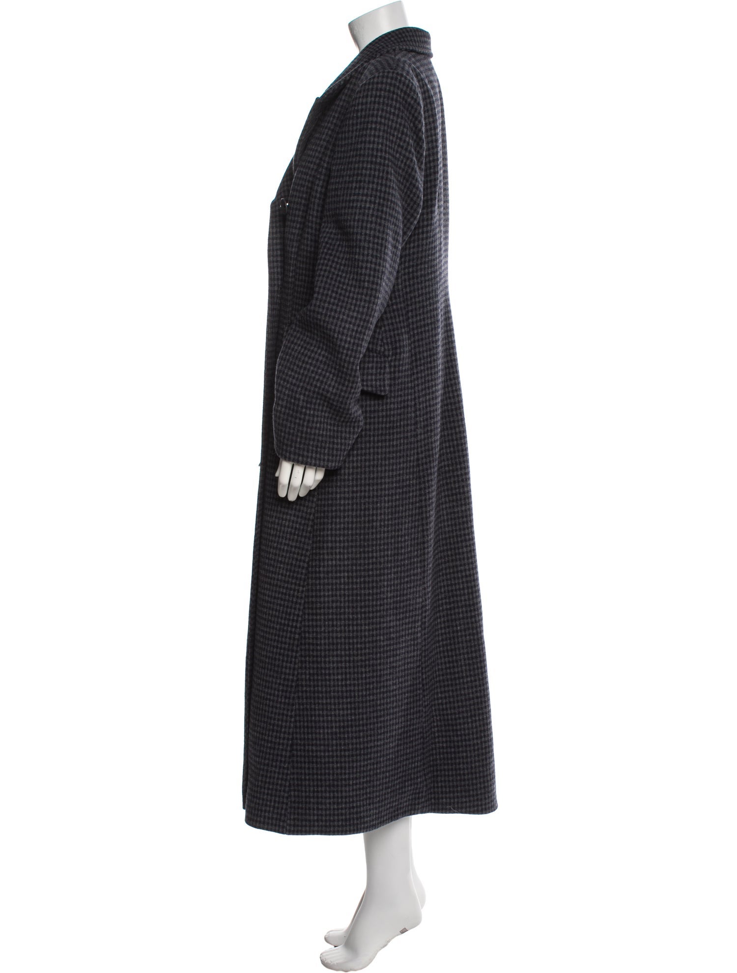 By Malene Birger Wool Faux Fur Coat