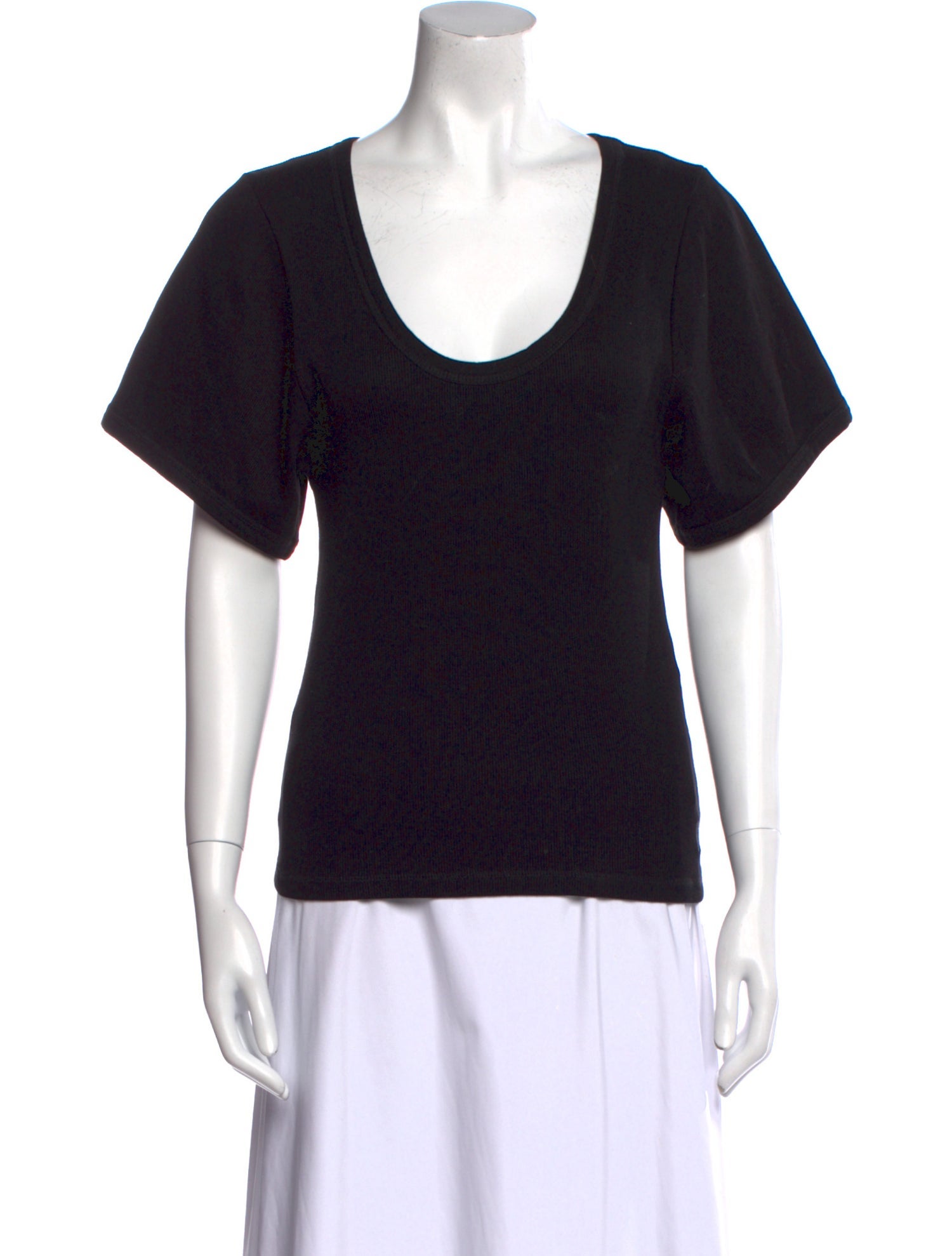 By Malene Birger Scoop Neck Short Sleeve T-Shirt