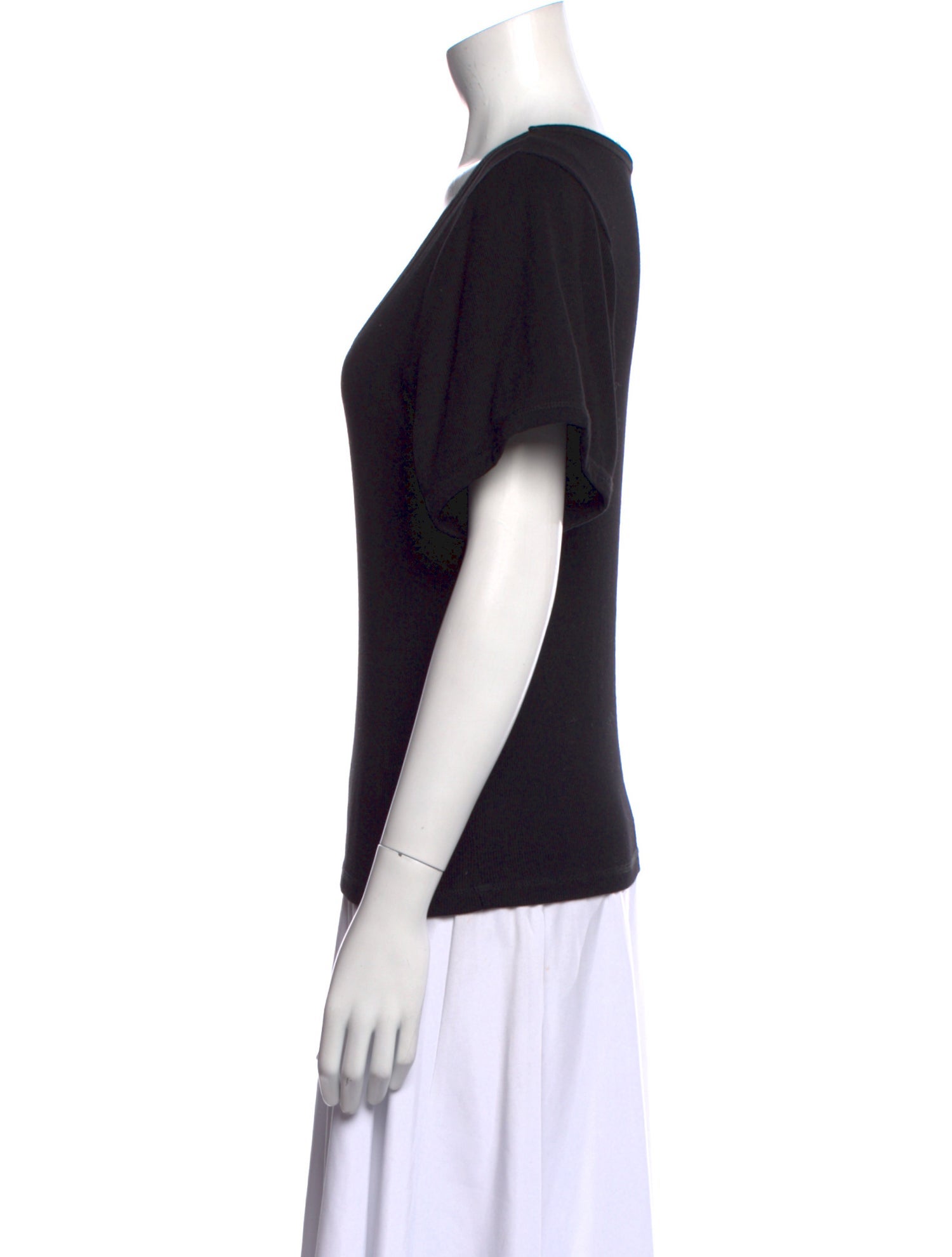 By Malene Birger Scoop Neck Short Sleeve T-Shirt