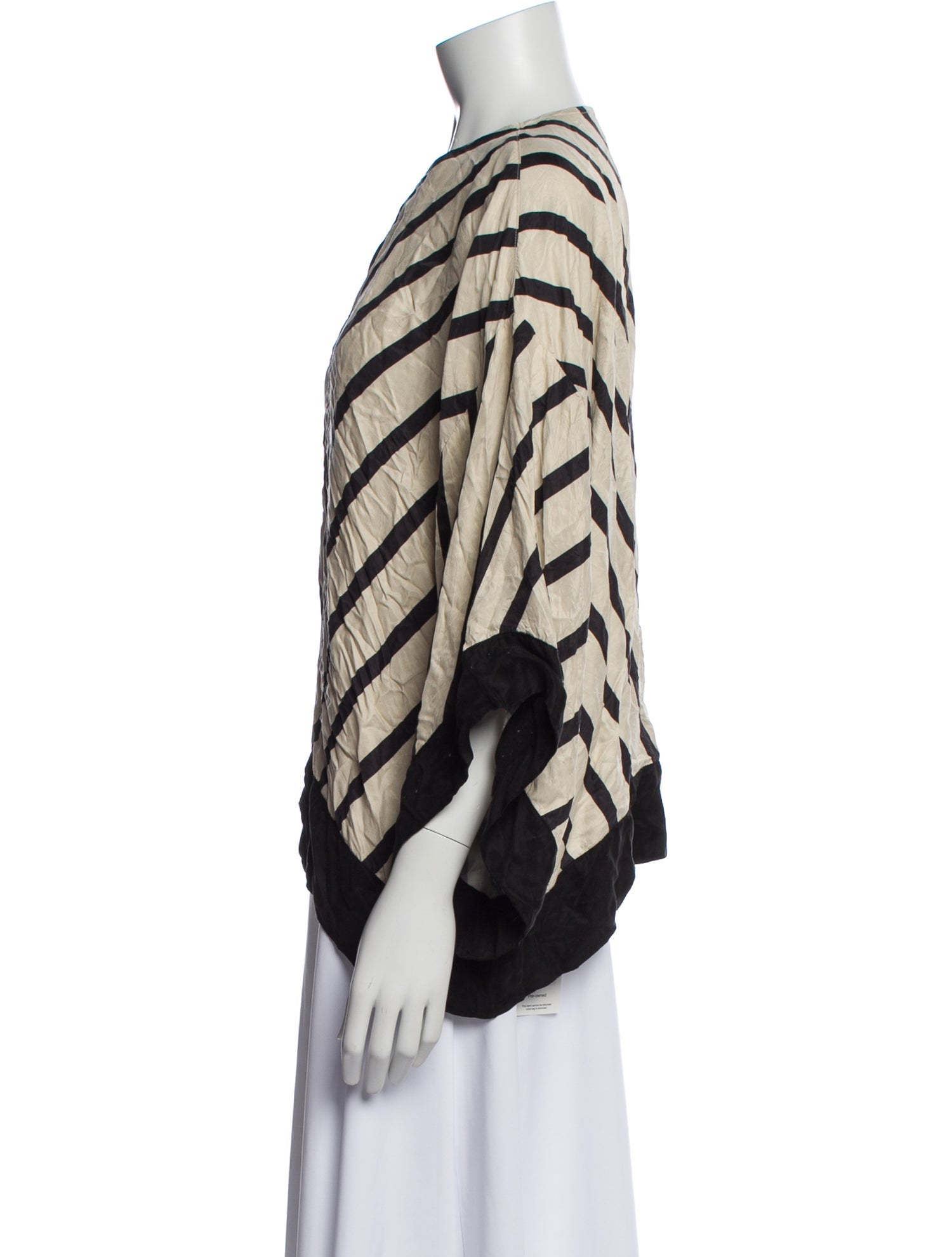 By Malene Birger Striped V-Neck Top