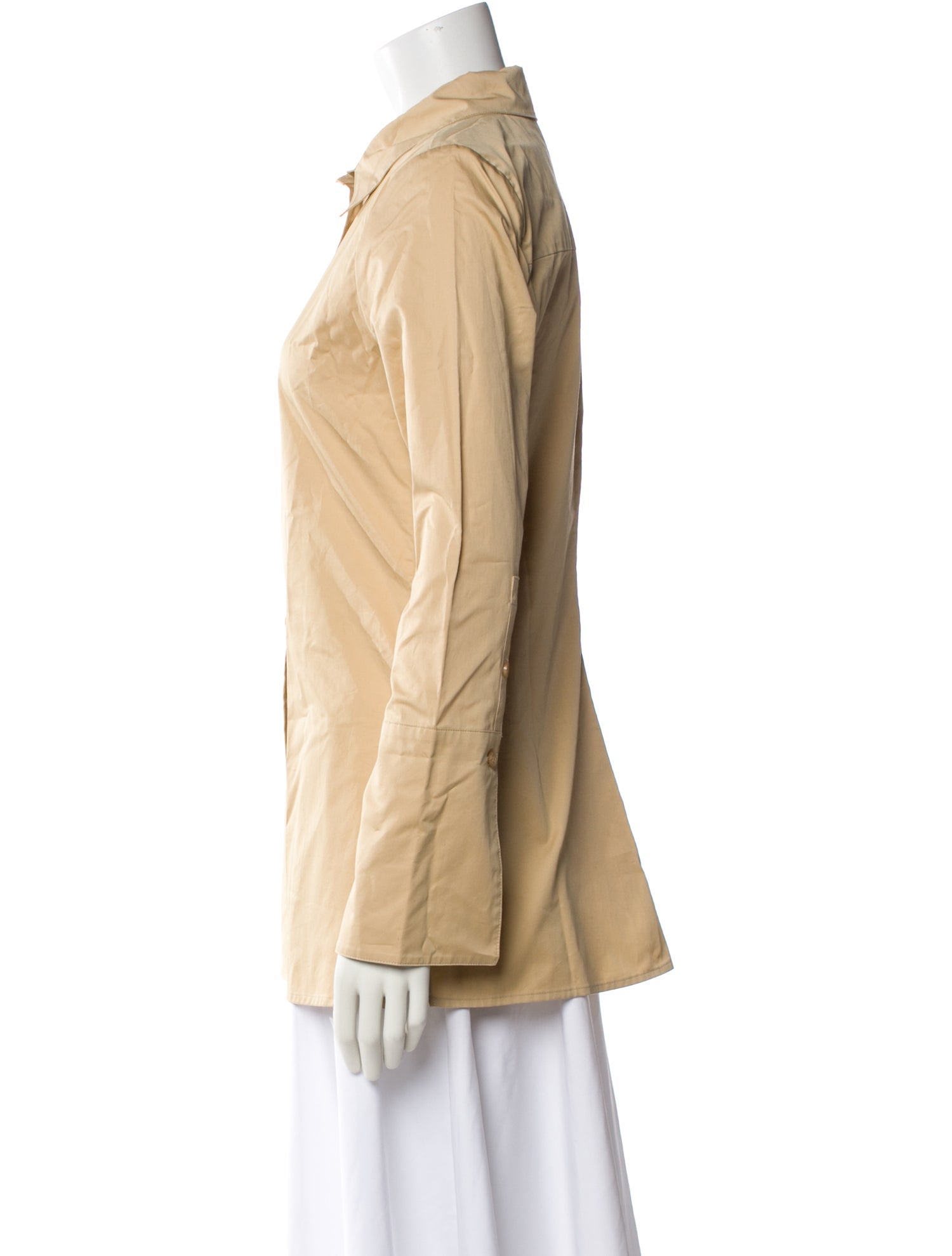 By Malene Birger Long Sleeve Button-Up Top w/ Tags