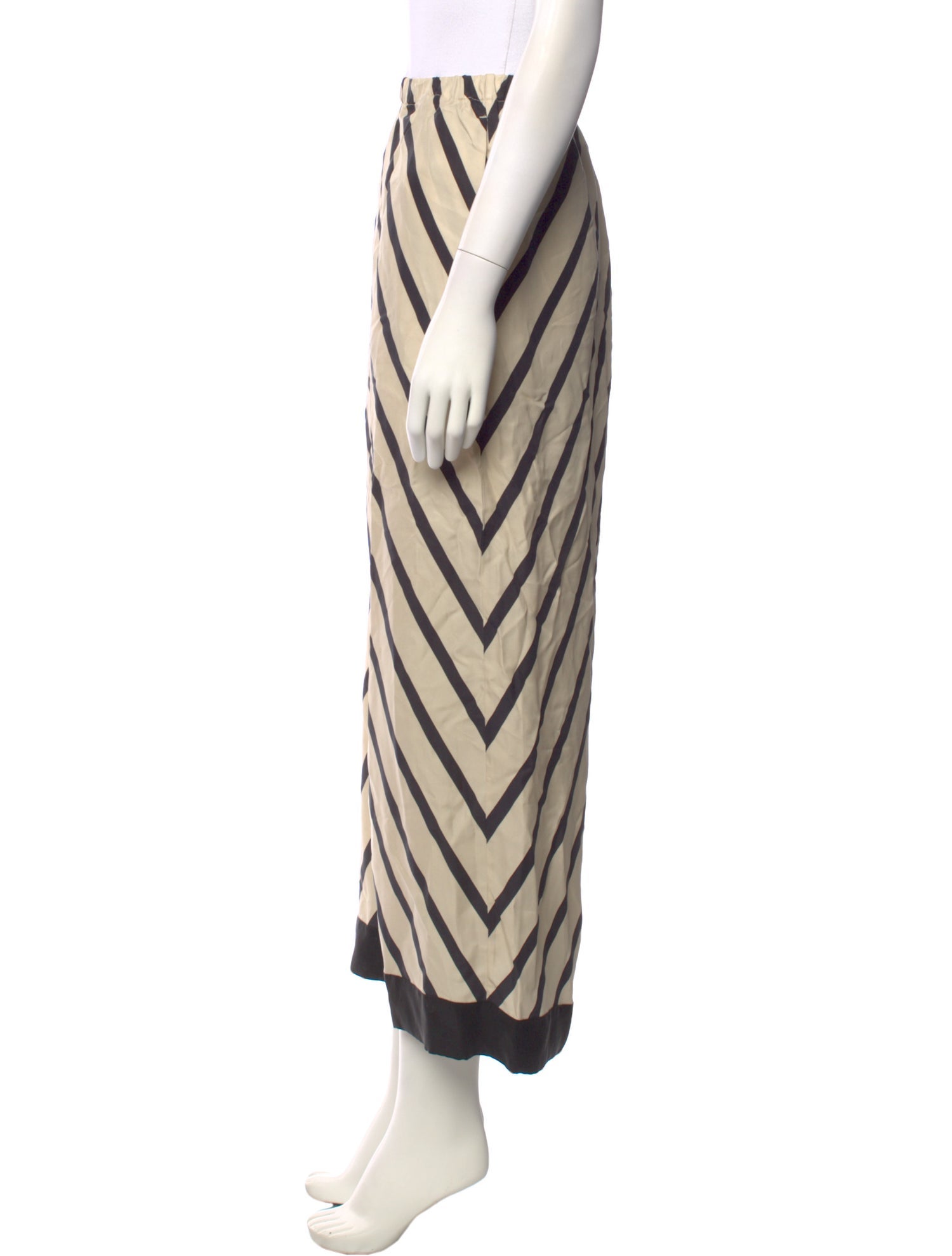 By Malene Birger Striped Wide Leg Pants
