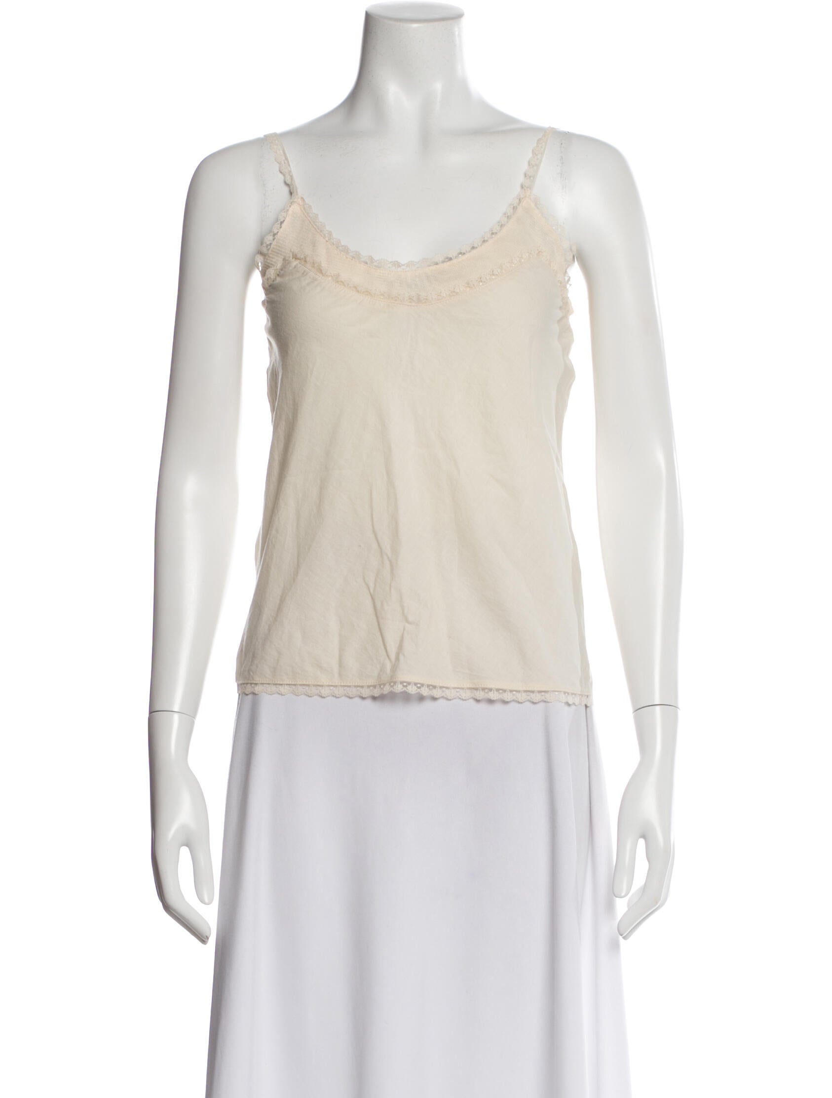By Malene Birger Scoop Neck Sleeveless Top