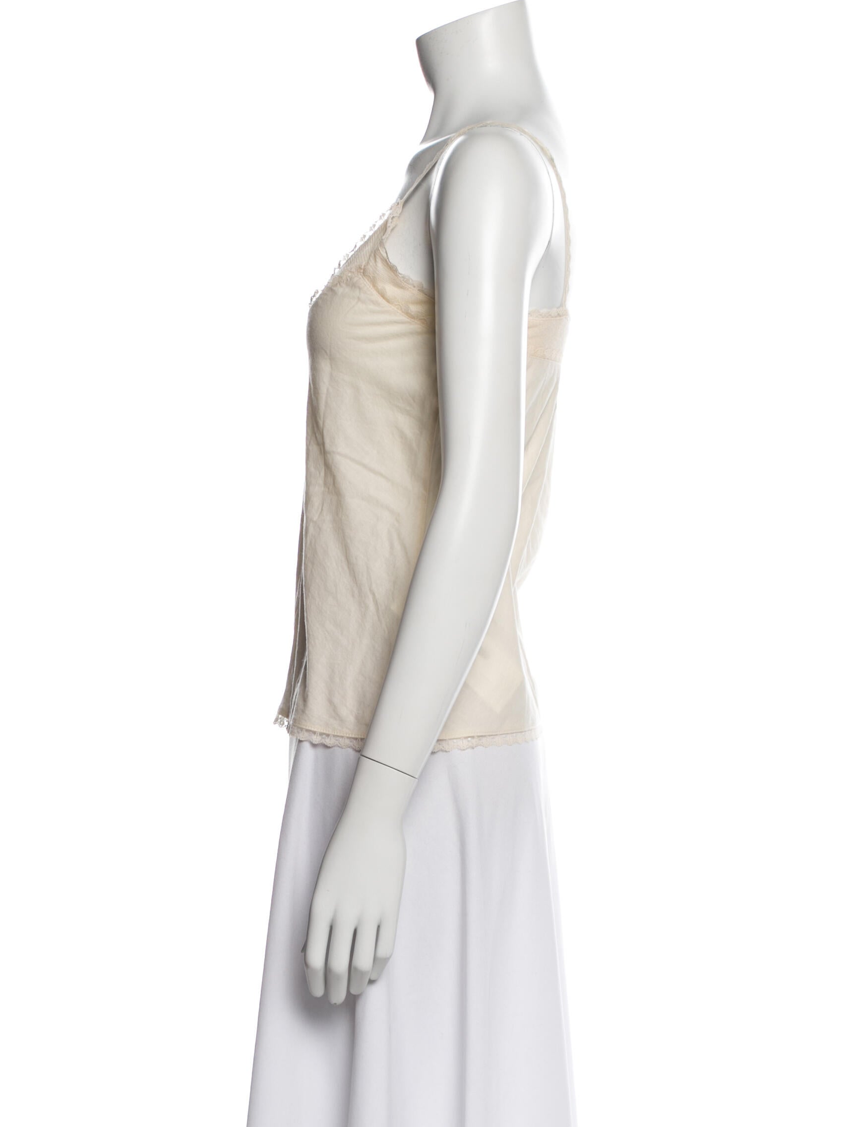 By Malene Birger Scoop Neck Sleeveless Top